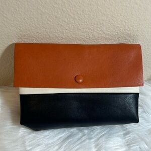 Street Level Color Block Snap Purse